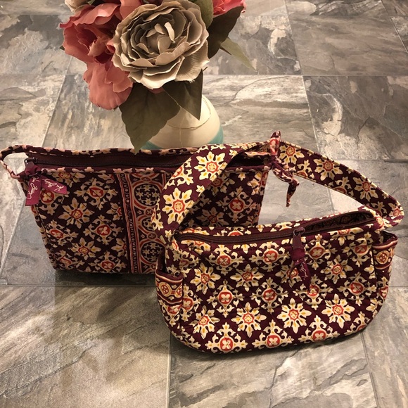 ❤️ 7 pieces Bundles❤️Vera Bradley Small purses, make up bag,wallet and belt - Picture 5 of 12